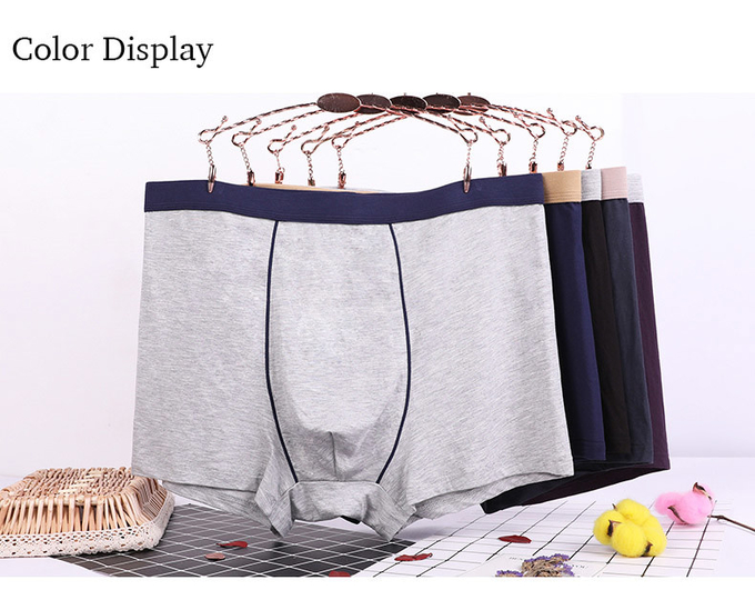 Men'S High Rise Boxer Shorts Bamboo Plus Size Bamboo Modal Stretchy Micro Modal Trunks
