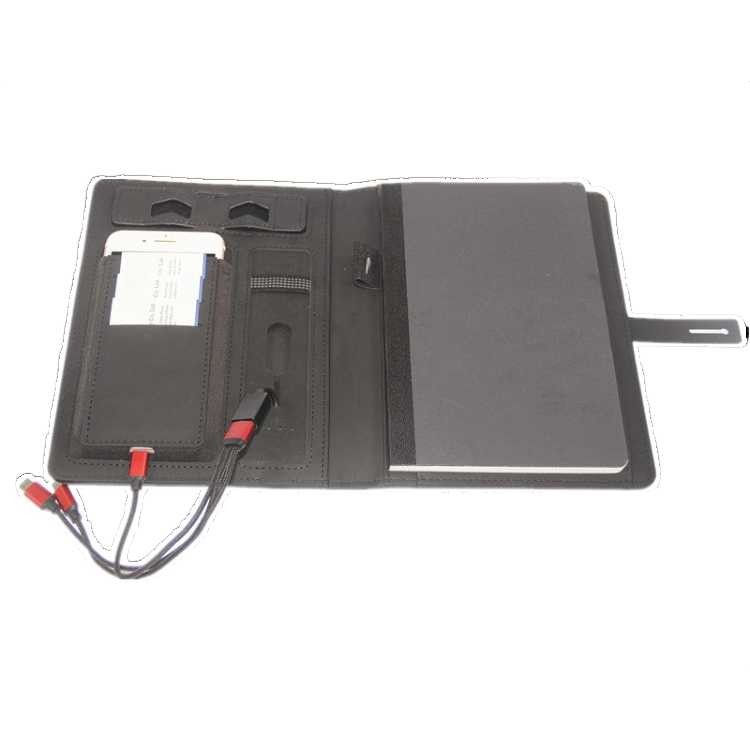 Customized A5 Power Bank Notebook Diary Multifunctional Office Gift