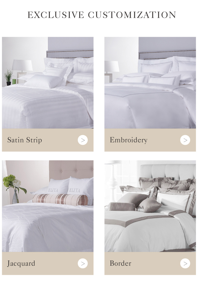 100% Cotton 200TC Hotel Bed 4-Piece Comforter Sets Bedding Luxury for Kids/Adults
