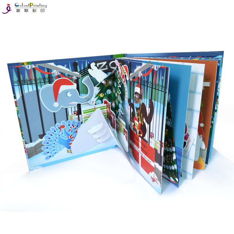 Full Color Fairy Children'S Pop Up Story Books Pop Up Interactive Books
