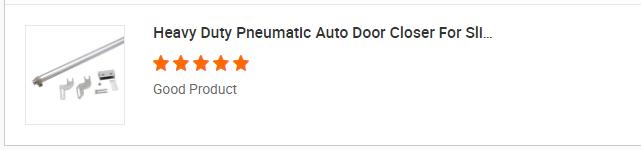 Silver Hydraulic Aluminum Wireless Remote Control Cam Action Door Closer for PVC Doors