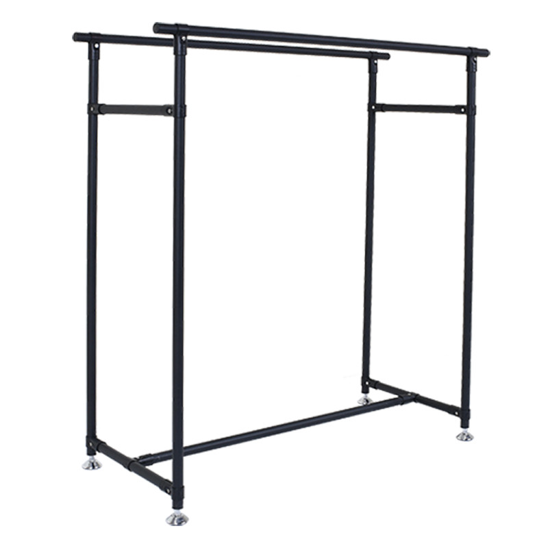Stable Structure Clothes Laundry Drying Rack Iron Clothing Rack For Shop