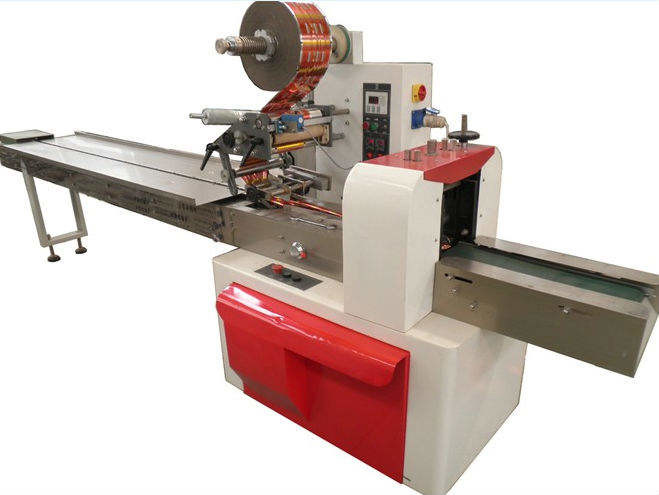 High Speed Automatic Chocolate Mint Candy Pillow Packaging Machine 2.5kw