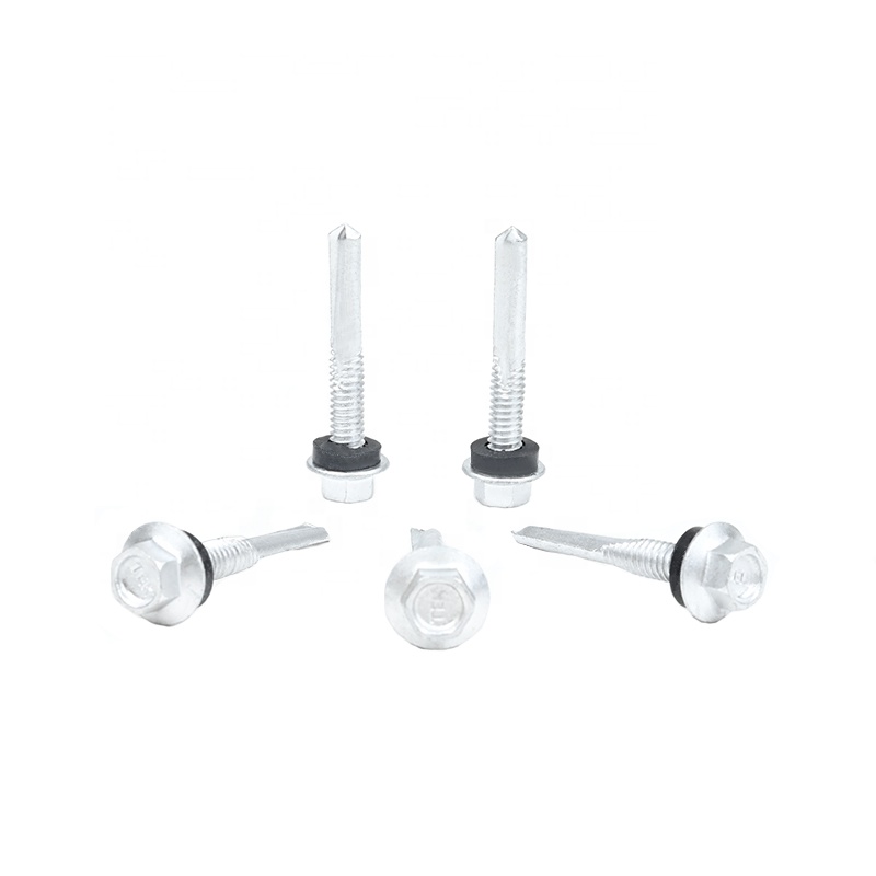 Ruspert Finish Stainless Steel Hex Flange Head Self Tapping Screw SUS410