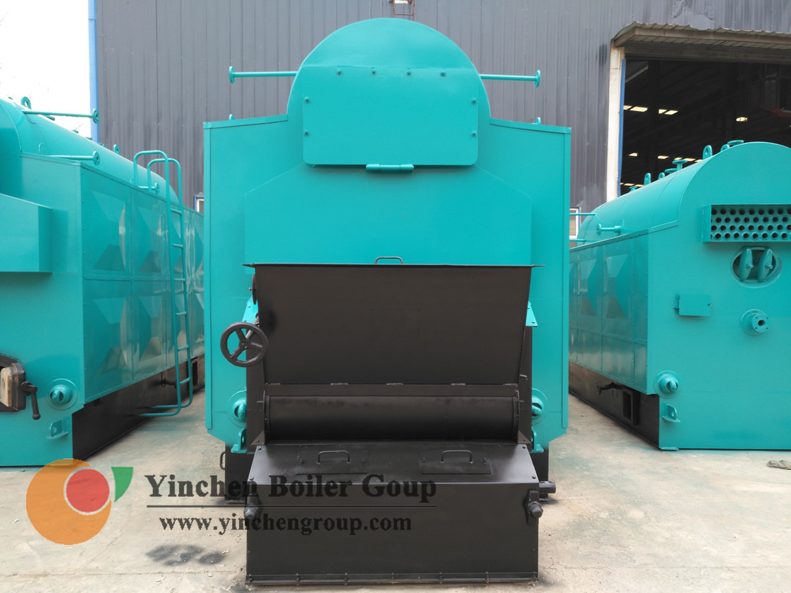 DZL series steam output temperature 184-194C horizontal there return water and fire tube chain grate coal fired boiler