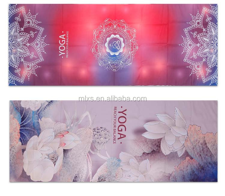 Luming YM-018  Yoga Mat  Luxury Sweat-Grip Mat Towel Combo  Eco-Friendly Natural Rubber  Best for Yoga, Pilates, Exercise