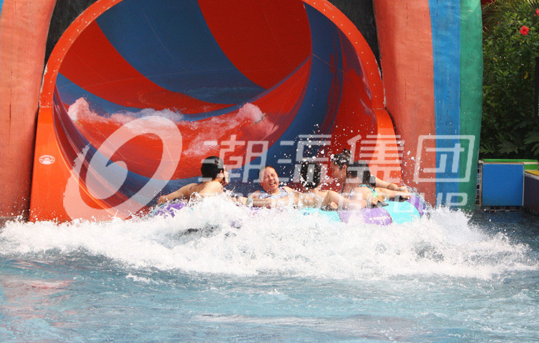 Commercial anaconda water slide for adventure amusement waterpark / Fiberglass Water Slide