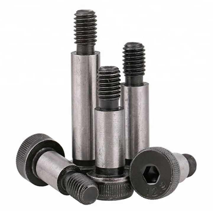 M16 M20 Grade 8.8 Hexagon Socket Bolt Black Galvanized Steel Shoulder Stripper Bolt