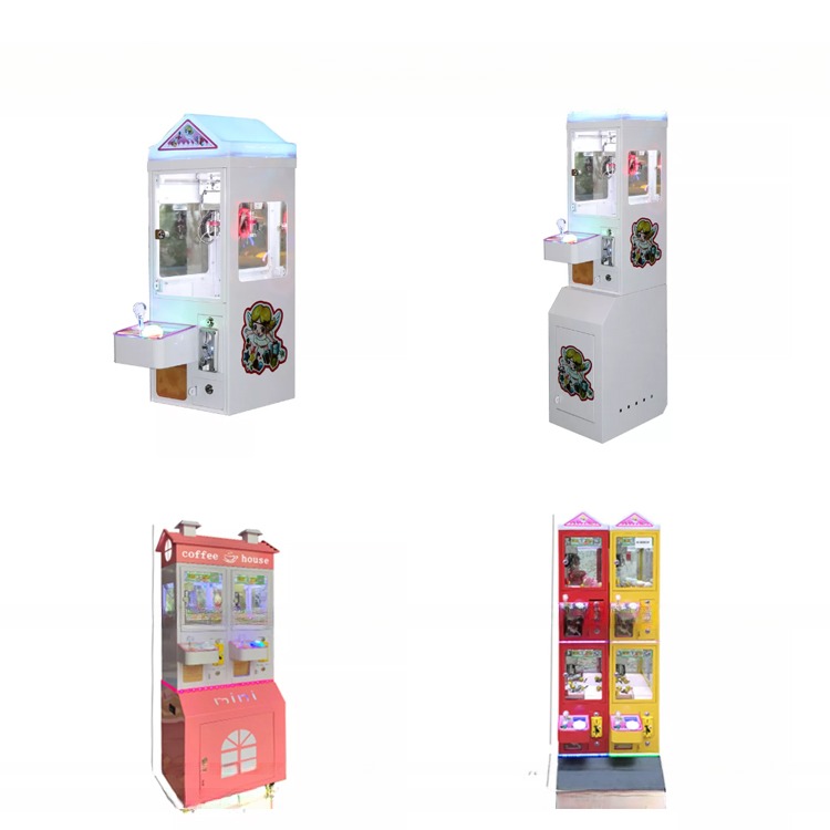 Dreamland Coin Operated Small Toy Claw Crane Machine Cheap Matel Mini Claw Candy Machine