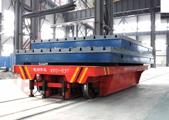 Conductor rail power 4 wheels heavy load boiler factory rail transporters