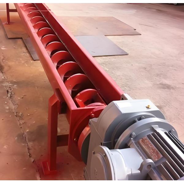 U-Tube Spiral Conveyor For Granular Powder Food With Industrial-Grade Easy-Cleaning And Inclined Design