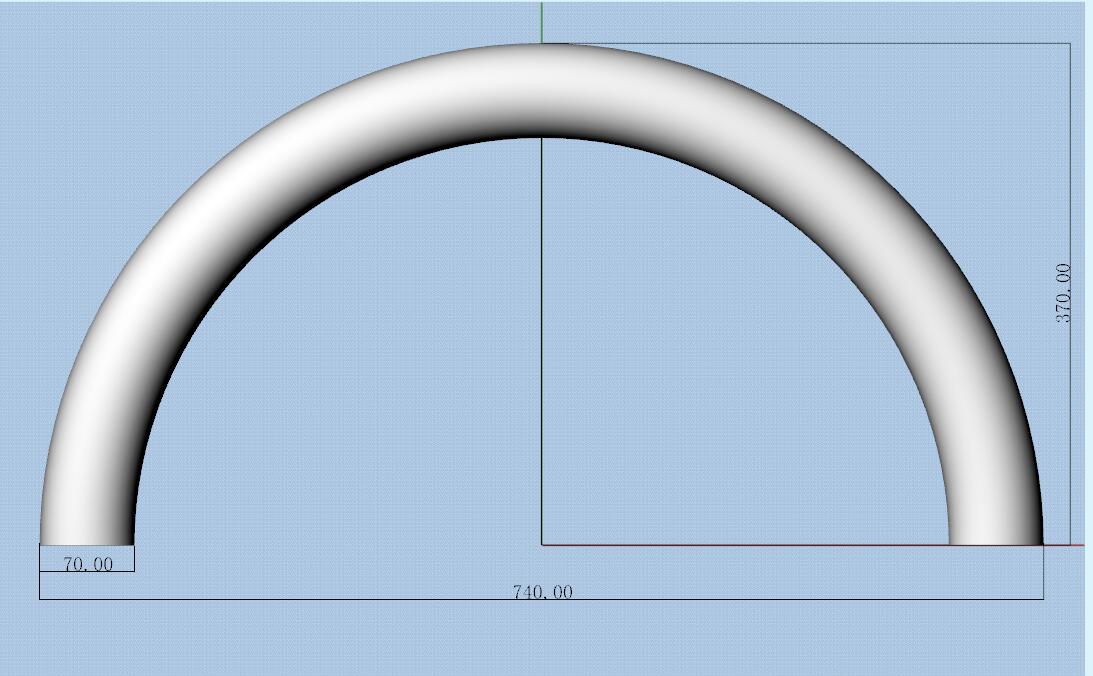 Tianyili factory wholesale price customize logo size 5m inflatable arch