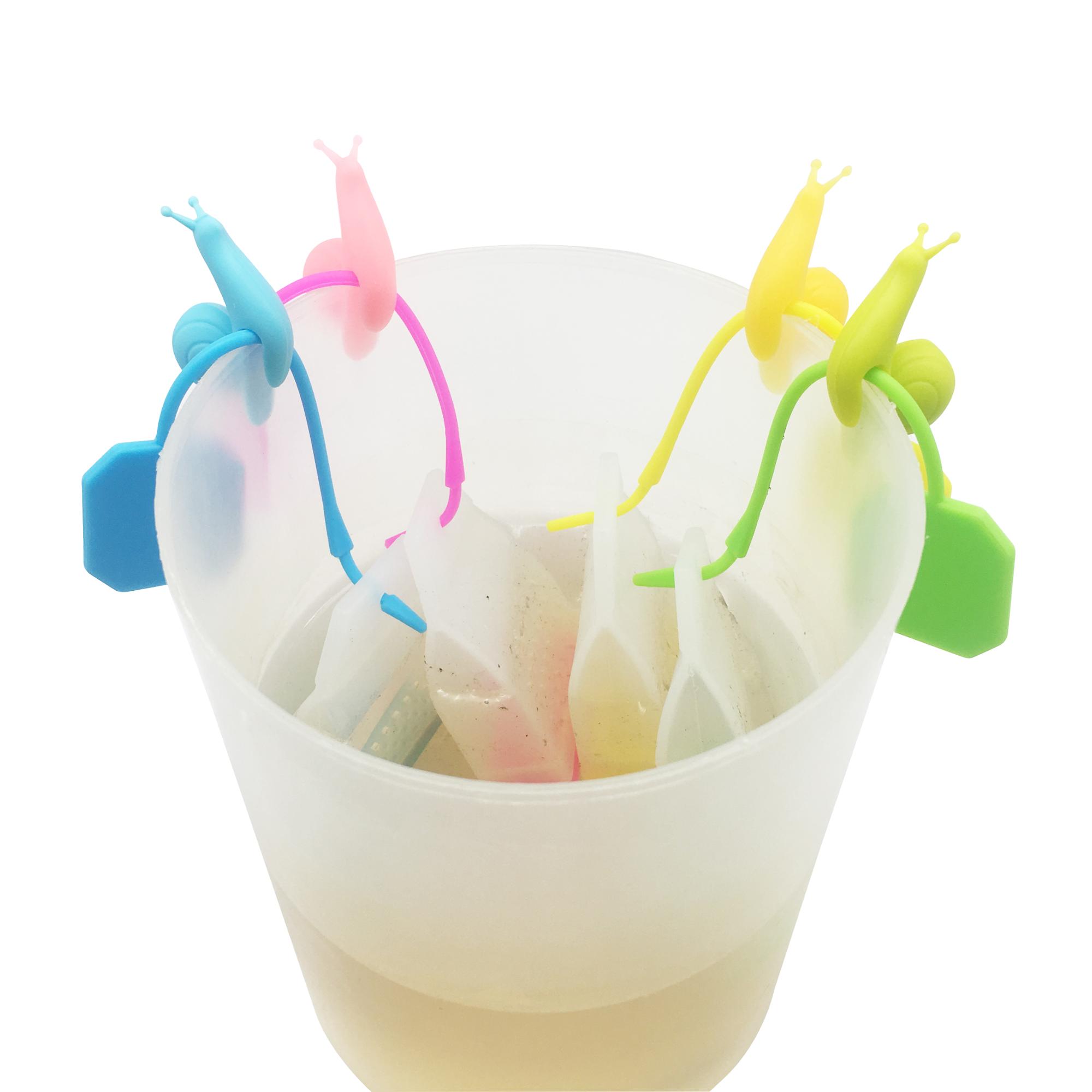 Individual Large Funny Cool Bulk Best Cute Green Herbal Loose Leaf Tea Mesh Custom Non Metal Iced Tea Cups Silicone Tea Infuser