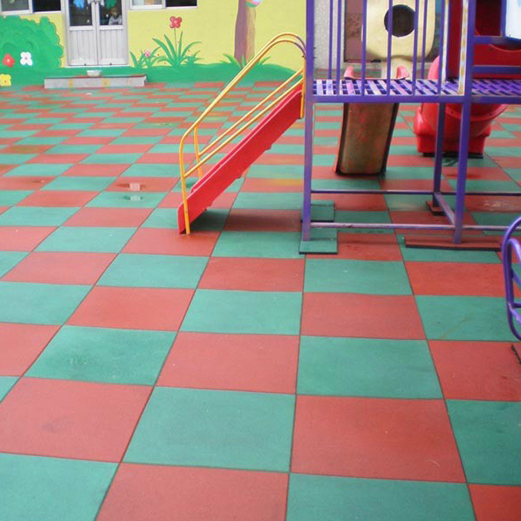 Grain Rubber Felt Floor Spill Mat , Industrial Rubber Sheet Thickness 10-50mm