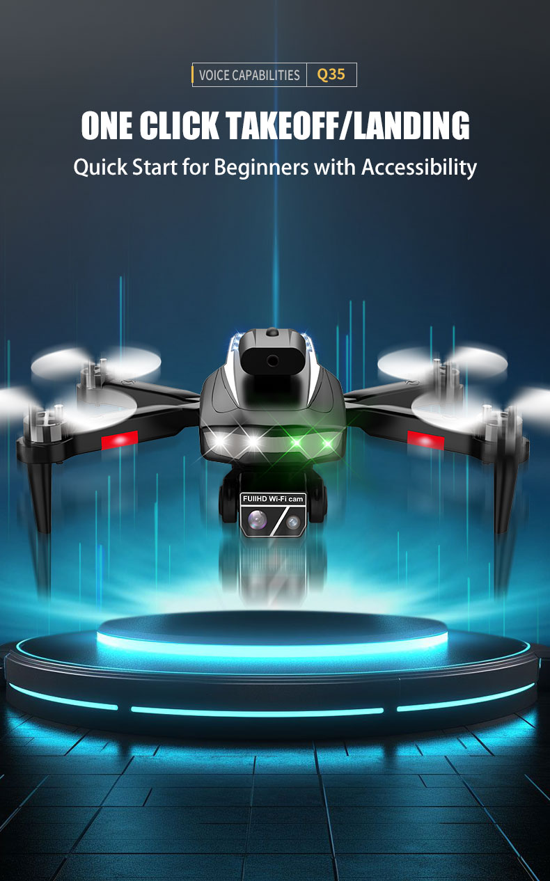 Foldable Drones Toys Rc 5g Wifi Fpv Dron Quadcopter Toys Camera Helicopter Toys With 4k Dual Camera For Resolution Footage