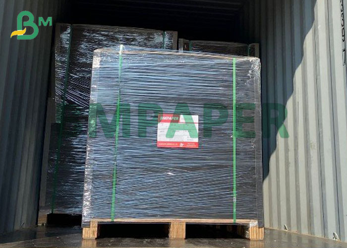 1.5mm 2mm Thick Laminated Full Black Cardstock Board Sheet For Packaging Box 
