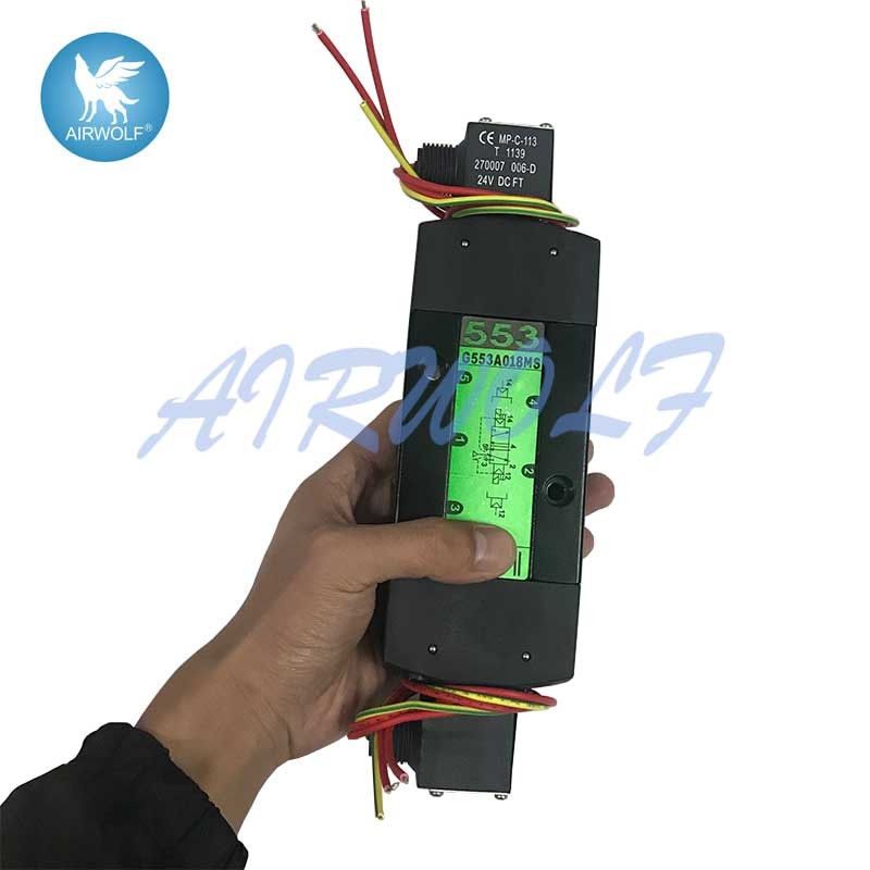 CE EFG553A018MS Double Coil Plant Type Pneumatic Solenoid Valve