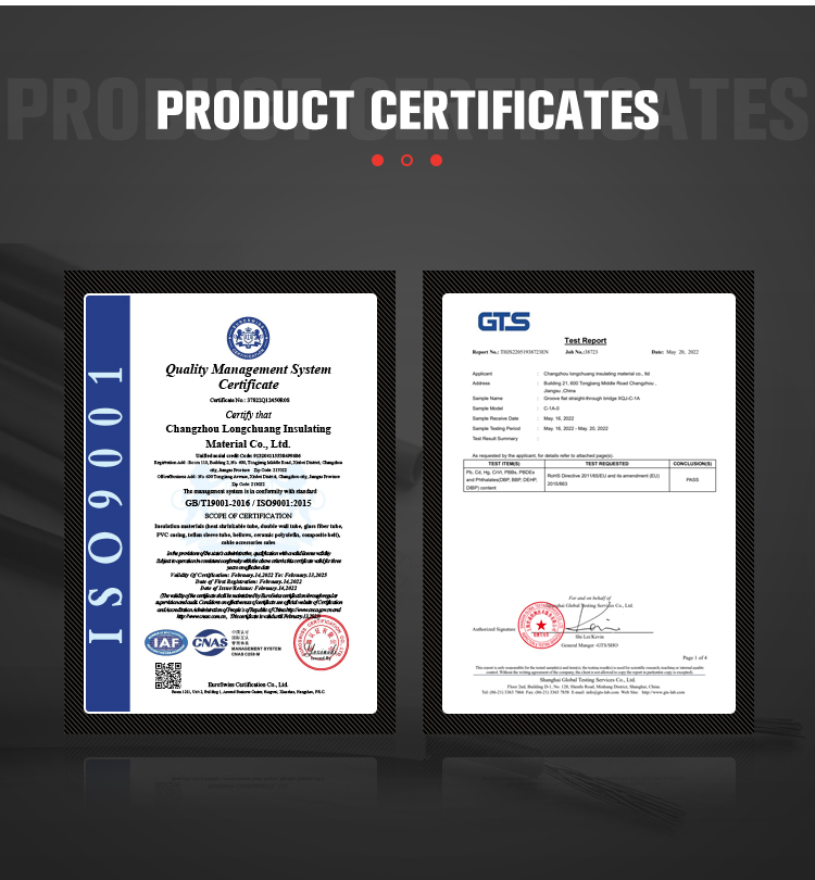Custom 1KV Waterproof Insulating Busbar Insulation Sleeving
