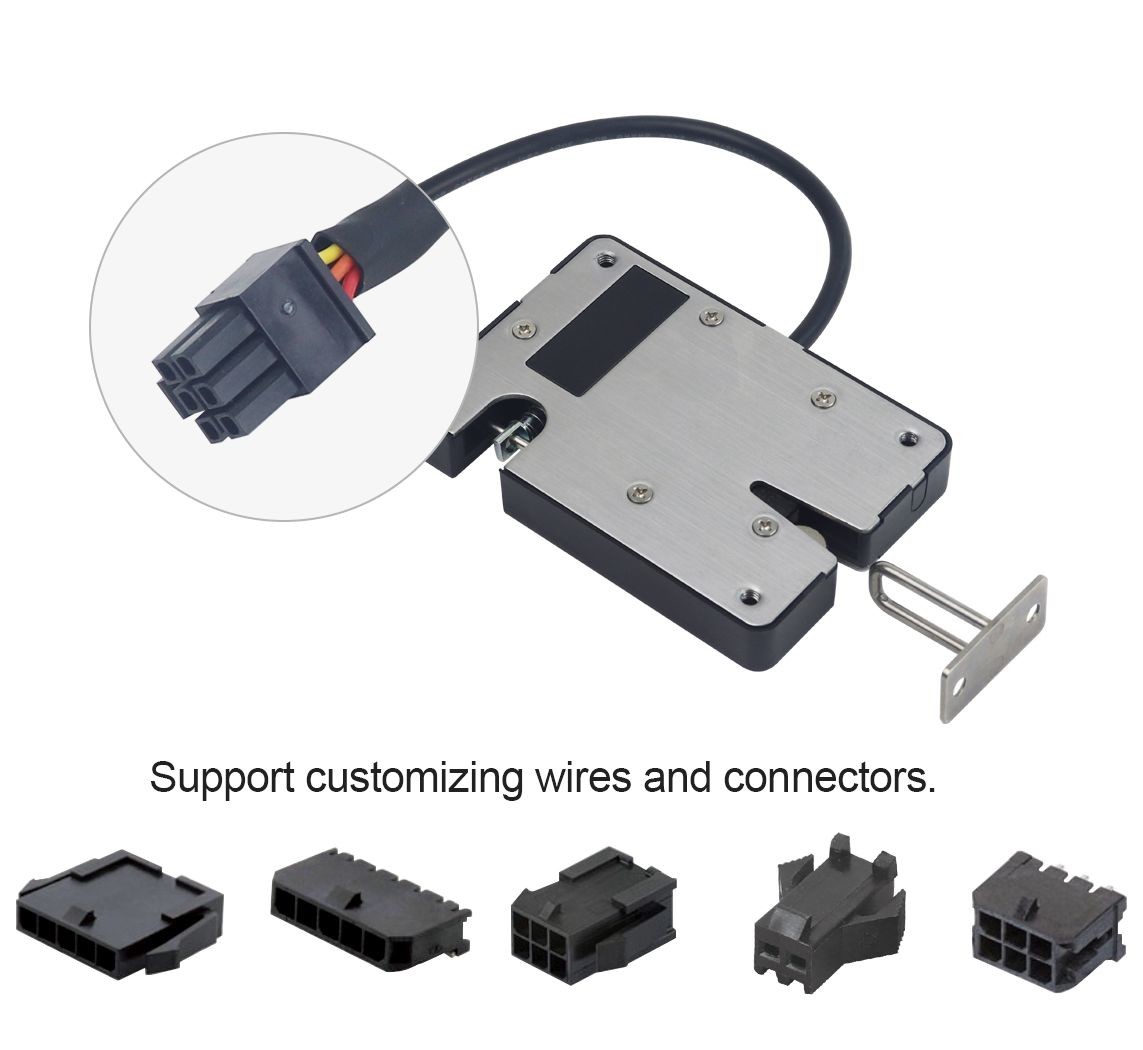 Stainless Steel 12V 24V 1.2A Electromagnetic Cabinet Lock
