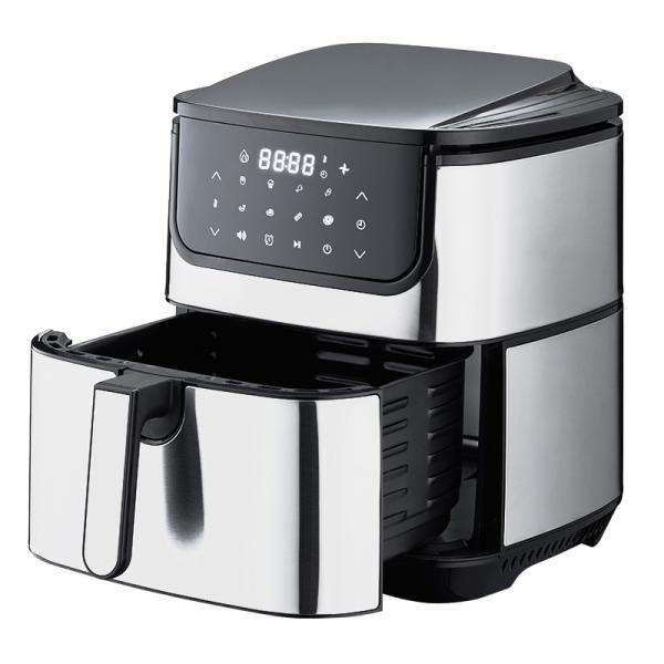 Quality Commercial Digital Air Fryer Without Oil Pizza Oven Industrial Electric Deep Fryer 8L for sale