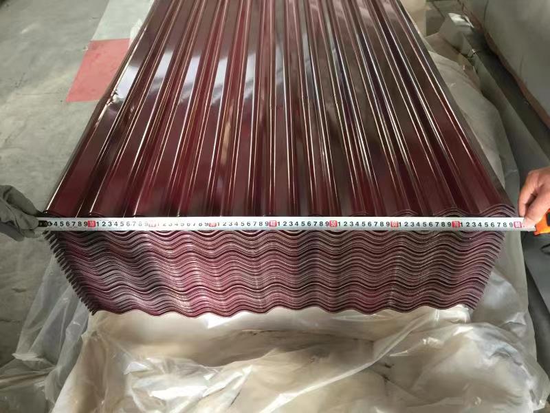 Top Selling PPGI Galvanized Steel Iron Corrugated Roofing Sheet Width 665mm-1100mm Direct ISO9001 Certified
