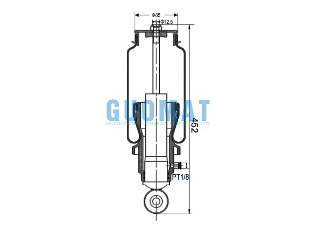French car FRONT / REAR Air Shock Absorbers 5010320096A MONROE CB0076 Contitech 816-Z​