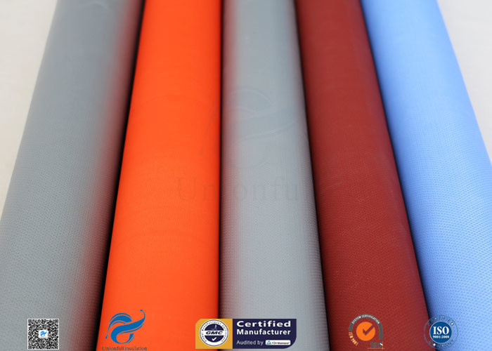Heat Resistant Silicone Coated Glass Fiber 0.0079 In 50 Yard Roll Length Gray