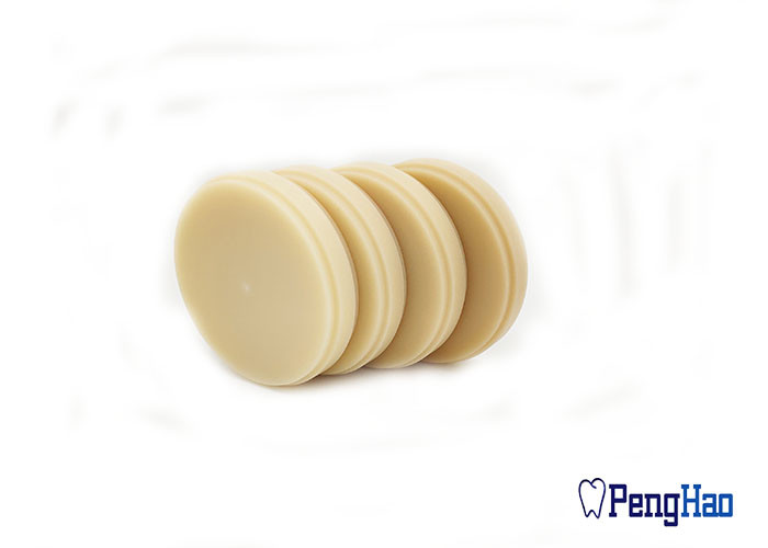 CAD CAM System Dental PMMA Block Translucent CE / ISO Certificated