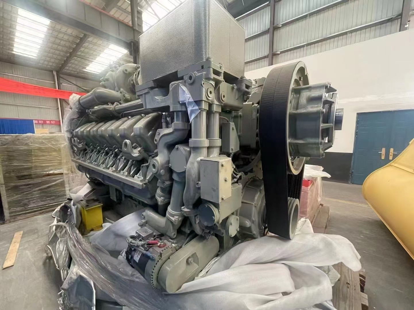 High Performance Used MTU Engine 16V4000023R Used Excavator Engine