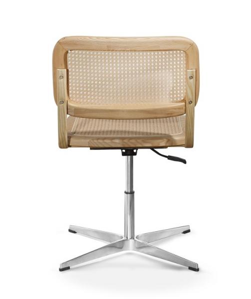 Armless Executive Rattan Office Chairs 46 X 47 X70 Mm 2d Adjustment For Studio