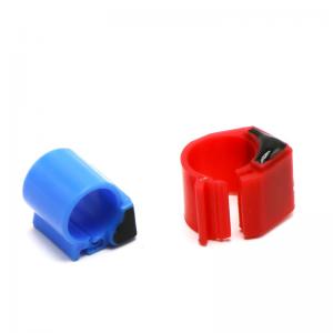 Buy cheap Eco Friendly Plastic Pigeon Ring Tag HS Code 8523521000 For Clocking System product