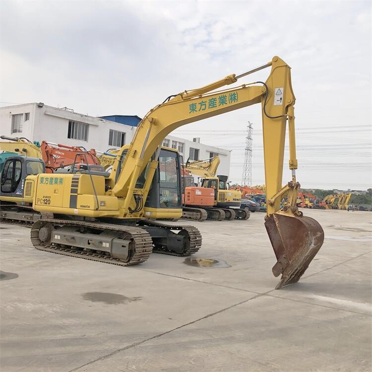 Japan Original 12 Ton Used Komatsu PC120 6E Excavator with 0.5m3 Bucket Capacity