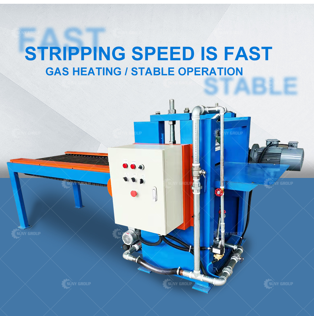 Automatic Aluminum and Plastic Plate Heat Separating Machine for ACP Panel Stripping