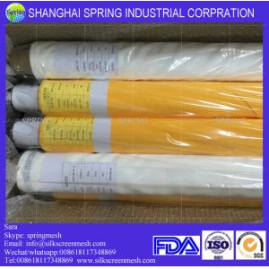 110T-40um(280mesh)White woven monofilament fabric/Screen Printing Mesh