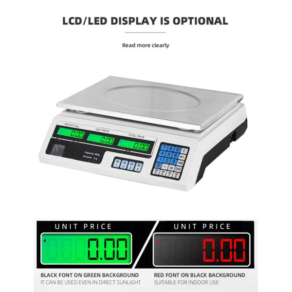 1g Division Veidt ACS Series 4v 4ah Battery Powered Digital Weight Computing Scale 20kg Max Weight User Manual Included