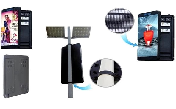 FCC 5500nits Led Signages Billboard 128x256 Full color