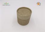 Custom Design Cardboard Cylinder Tubes Packaging With Shine Fancy Paper