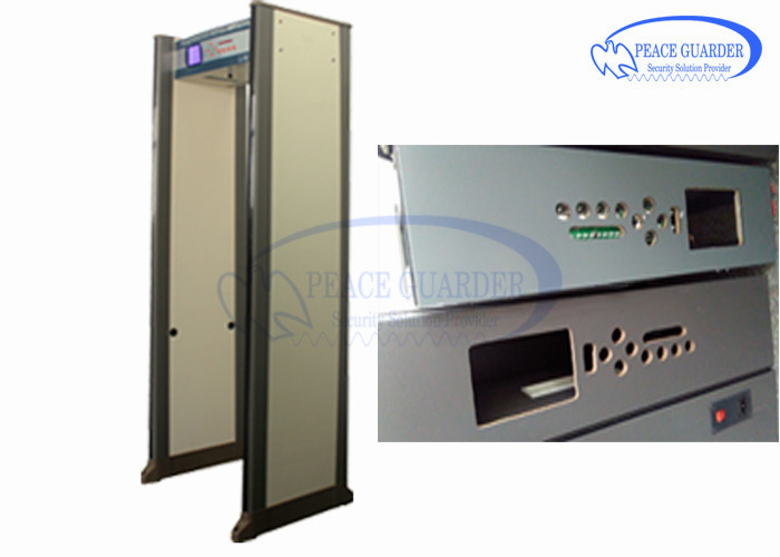 45 Zones Walk Through Metal Detector / Video Capture School Metal Detectors