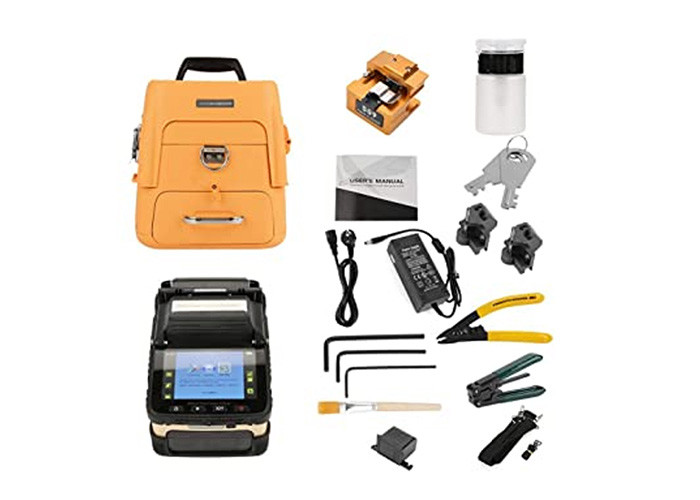 Auto Alignment Optical Fiber Fusion Splicer With 7800mAh Battery