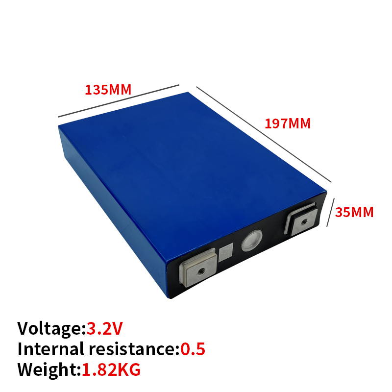 3000 Times EV Lithium Lifepo4 Solar Battery Pack 100Ah 3.2V