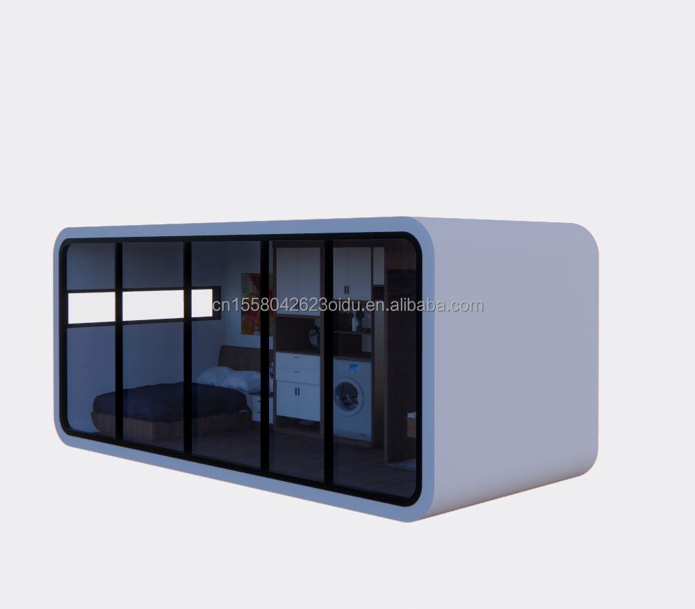 EU 20FT Modern Residential Prefab House for Living in Stylish Container at Hotel or Resort