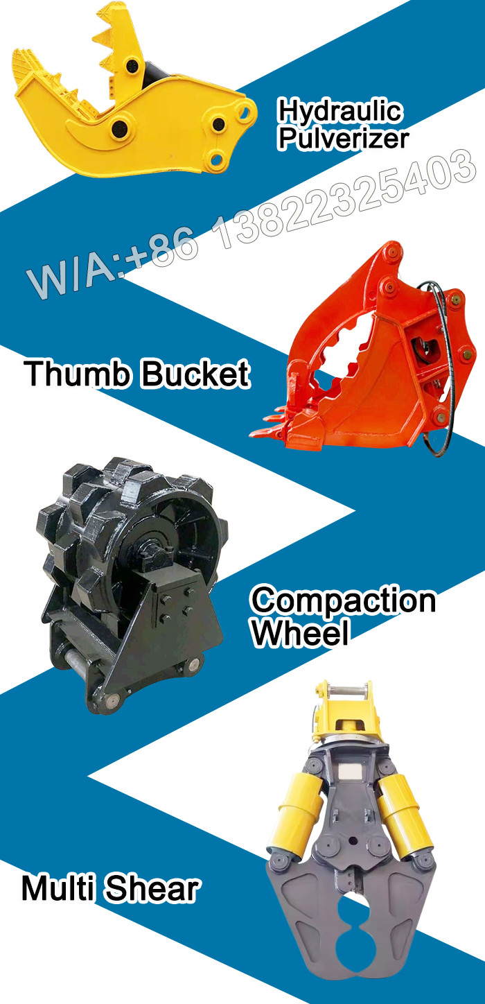 Excavator Pile Driver Attachment For Cat Hitachi Komatsu excavator pile arm pile boom