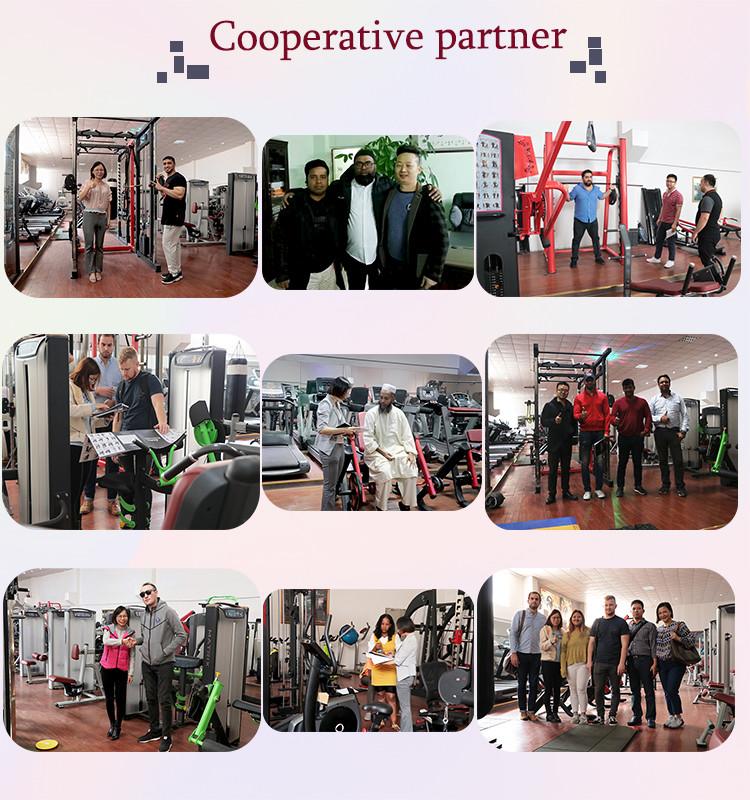 Square Tube Hammer Strength Squat Rack Comprehensive Training Electrostatic Coating