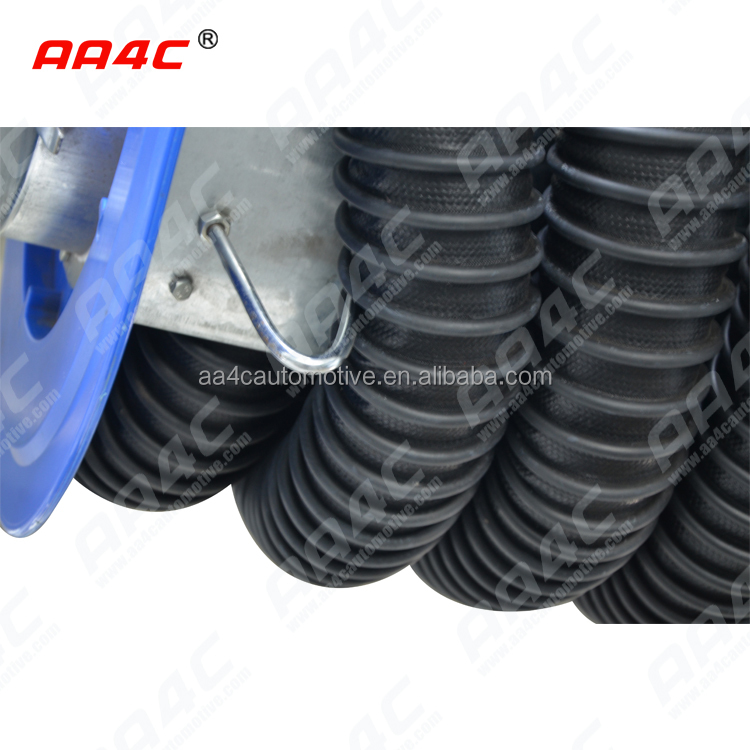 AA4C car exhaust extracting system auto vehicle exhaust manual sliding tumbler hose reel control manually