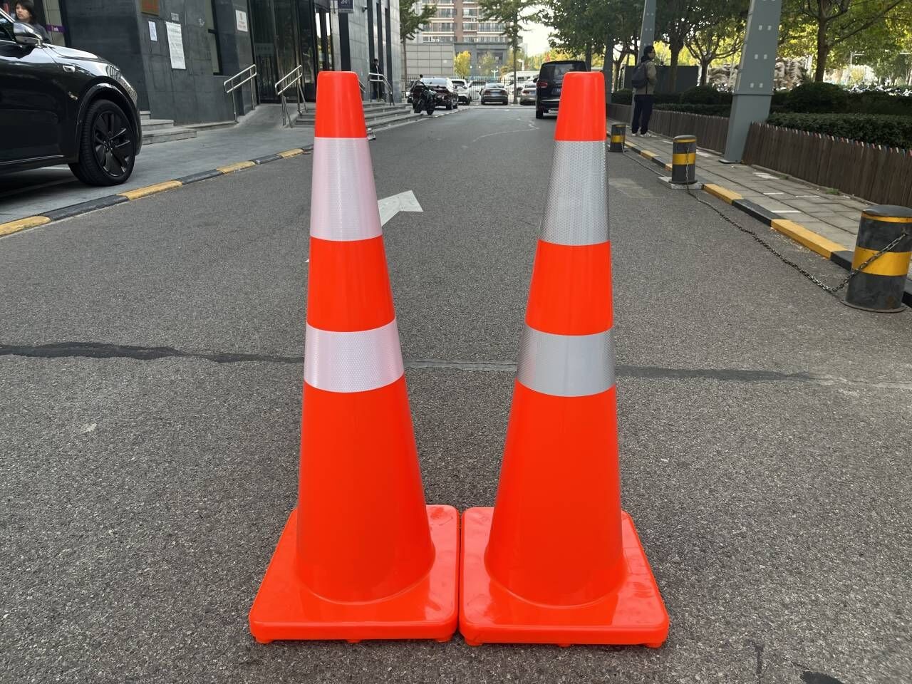 Highway Traffic Cone 36 Inch Flexible Pvc Traffic Cones Traffic Cones For Road Construction