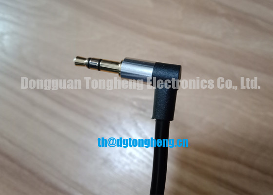 90 Degree Angle DC Jack Connector Moulded T-016