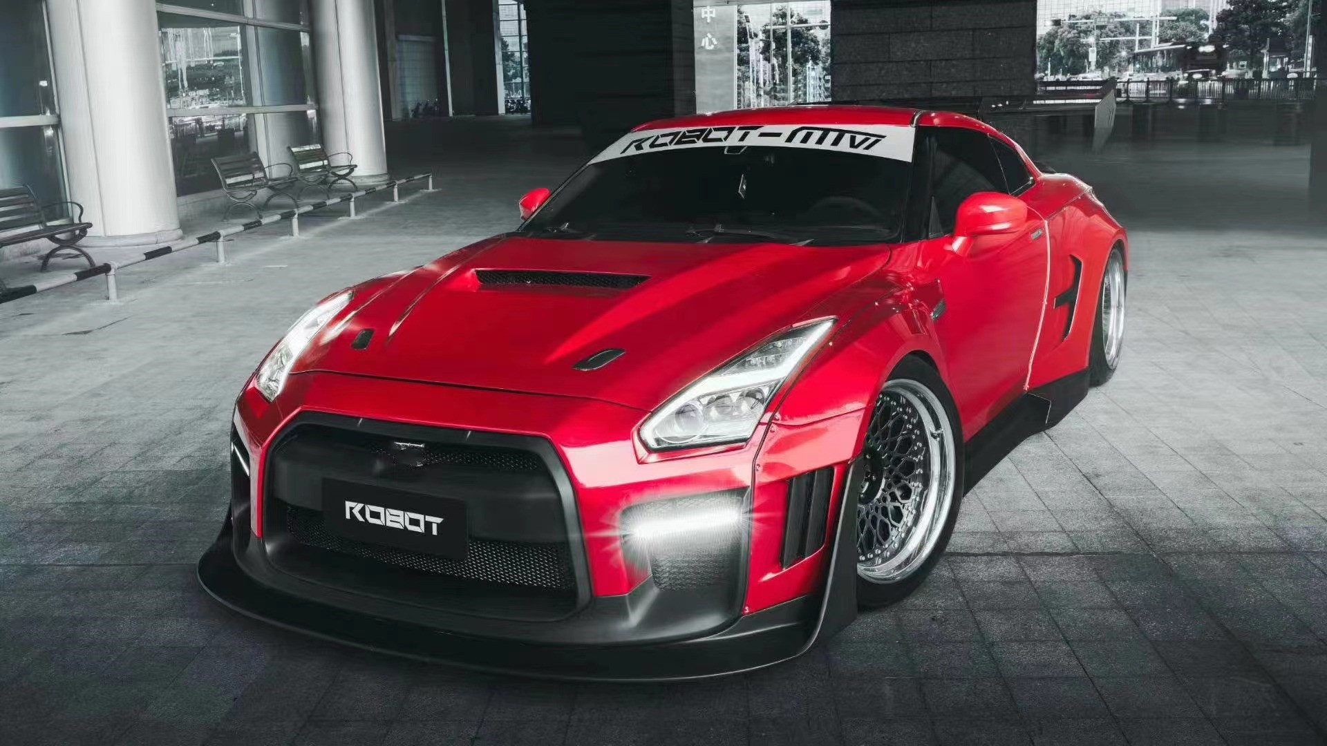 Customized 2022 Nissan Body Kit Front And Rear GTR R35 Car Bumper Covers