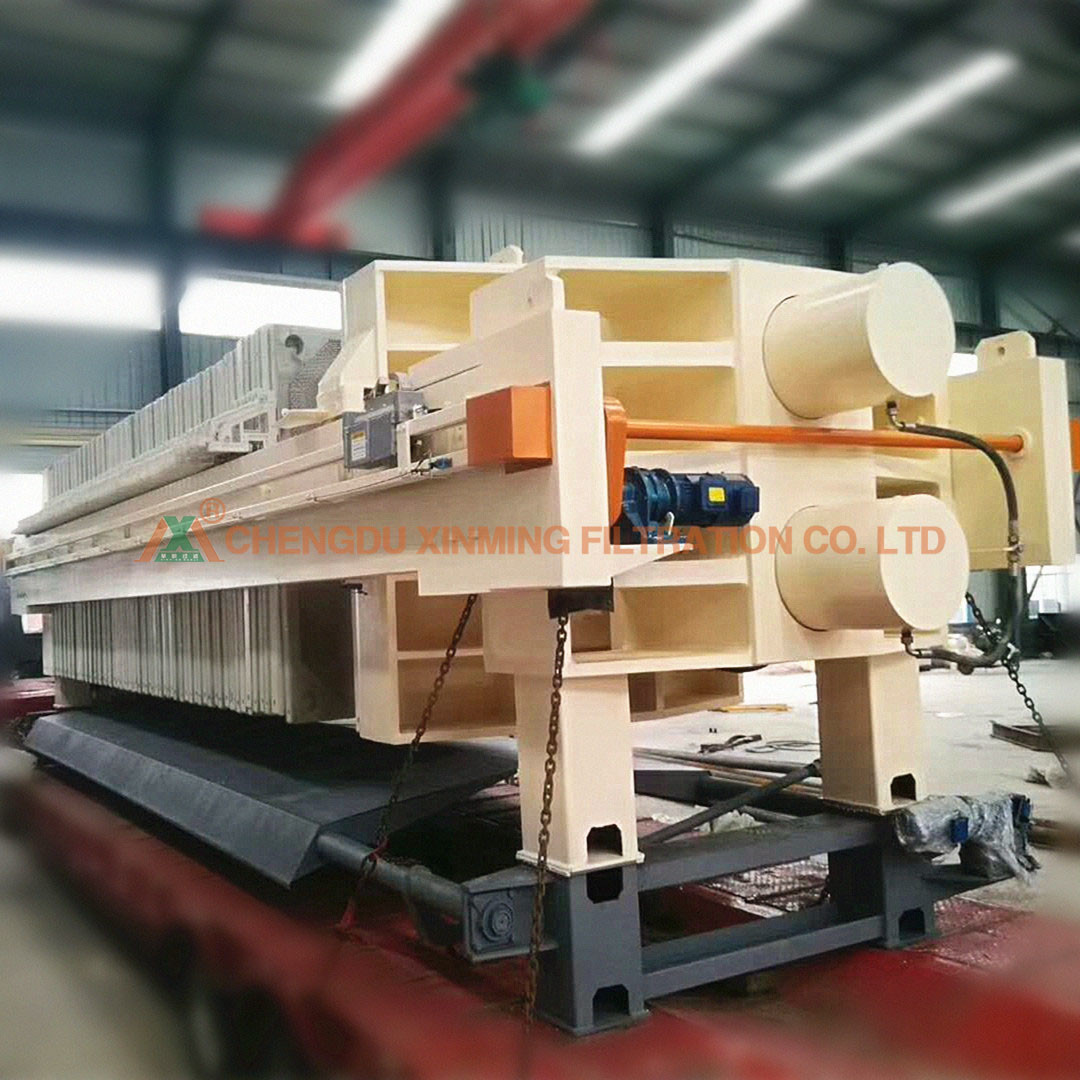 2.2KW Power Automatic Filter Press Pressure Retaining Filter Press 30㎡ Filter Area