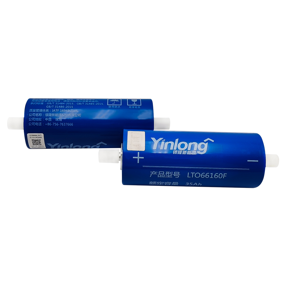 2.3V 35Ah Lithium Titanate Battery Yinlong Lto Cells LTO66160h