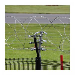 Buy cheap Anti Climb Welded Concertina Blade Razor Wire Fence with Barbed Wire Coil Material product